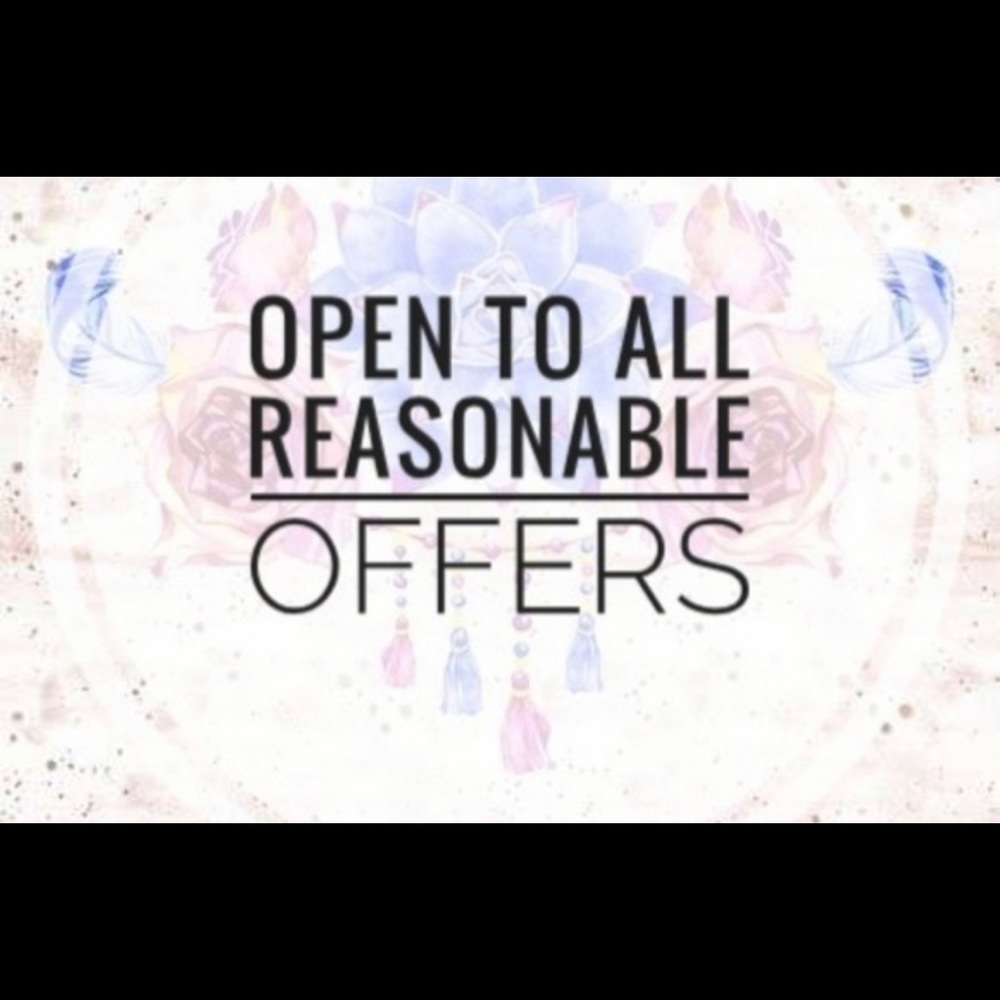 reasonable offers please but NO TRADES